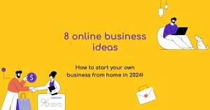 8 online business ideas